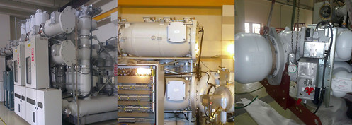 Extension of an existing 8DN9 GIS system (manufacturer: Siemens). Addition of busbar isolators and grounded neutral conductors.